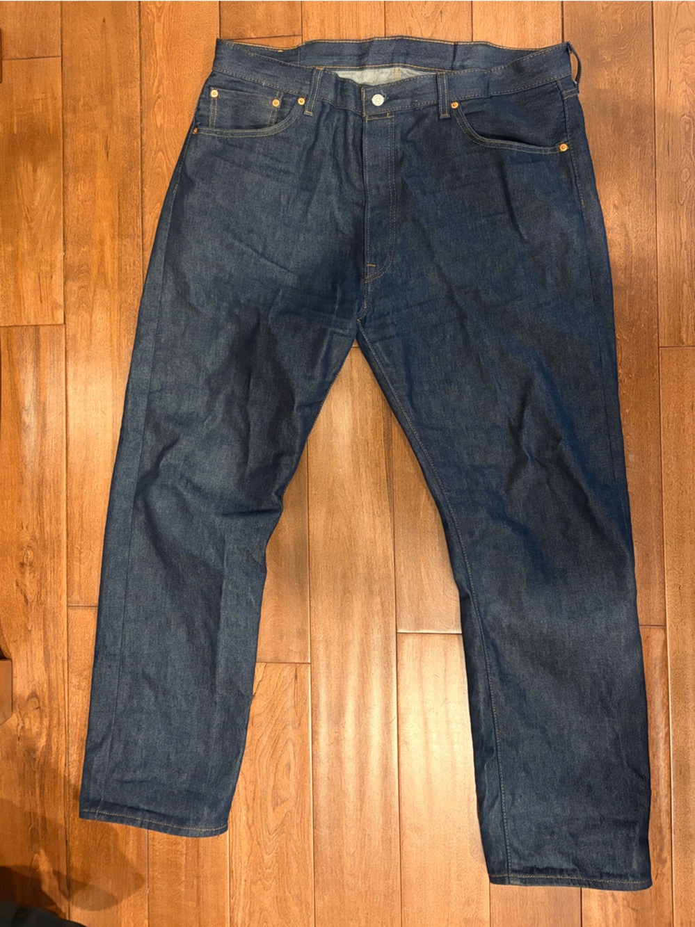 Levi's Indigo Blue Straight-Leg Jeans